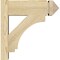 Ekena Millwork Imperial Rough Sawn Arts and Crafts Outlooker, Douglas Fir, 6"W x 16"D x 16"H OUT06X16X16IMP03RDF - alternate 2